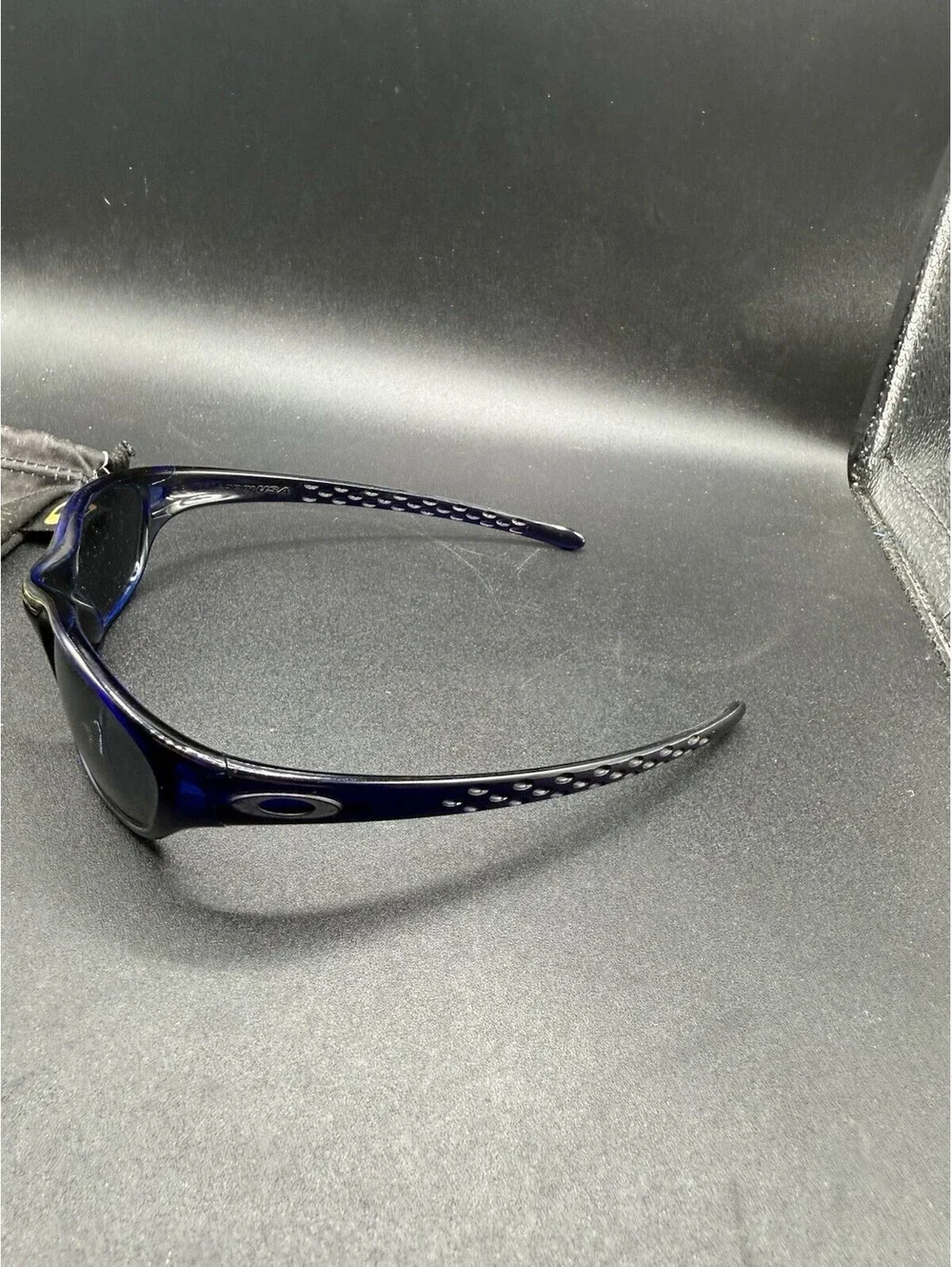 Oakley Fives Gen 1 Dark Crystal Blue/Black Iridium Lenses 03-123